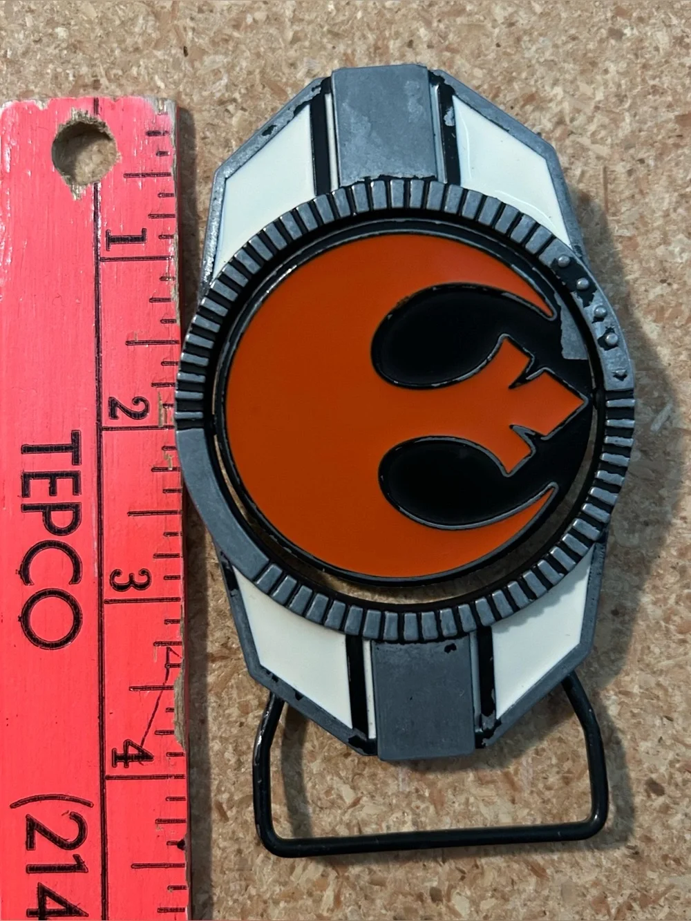 Star Wars Imperial Rebel Reversible Belt Buckle Collectible Metal